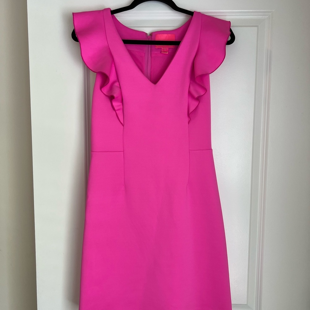 Lilly Pulitzer Sicily Shift Dress in Mandevilla Pink